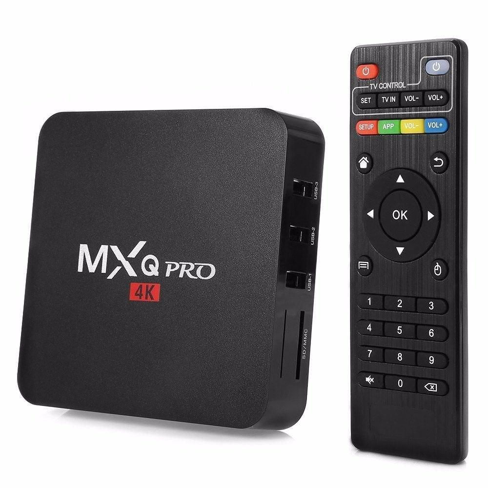 Smart Tv Box Mxq Pro 4k Android 7 Memoria 1+8gb + Control Smart Tv Box Mxq Pro 4k Android 7 Memoria 1+8gb + Control