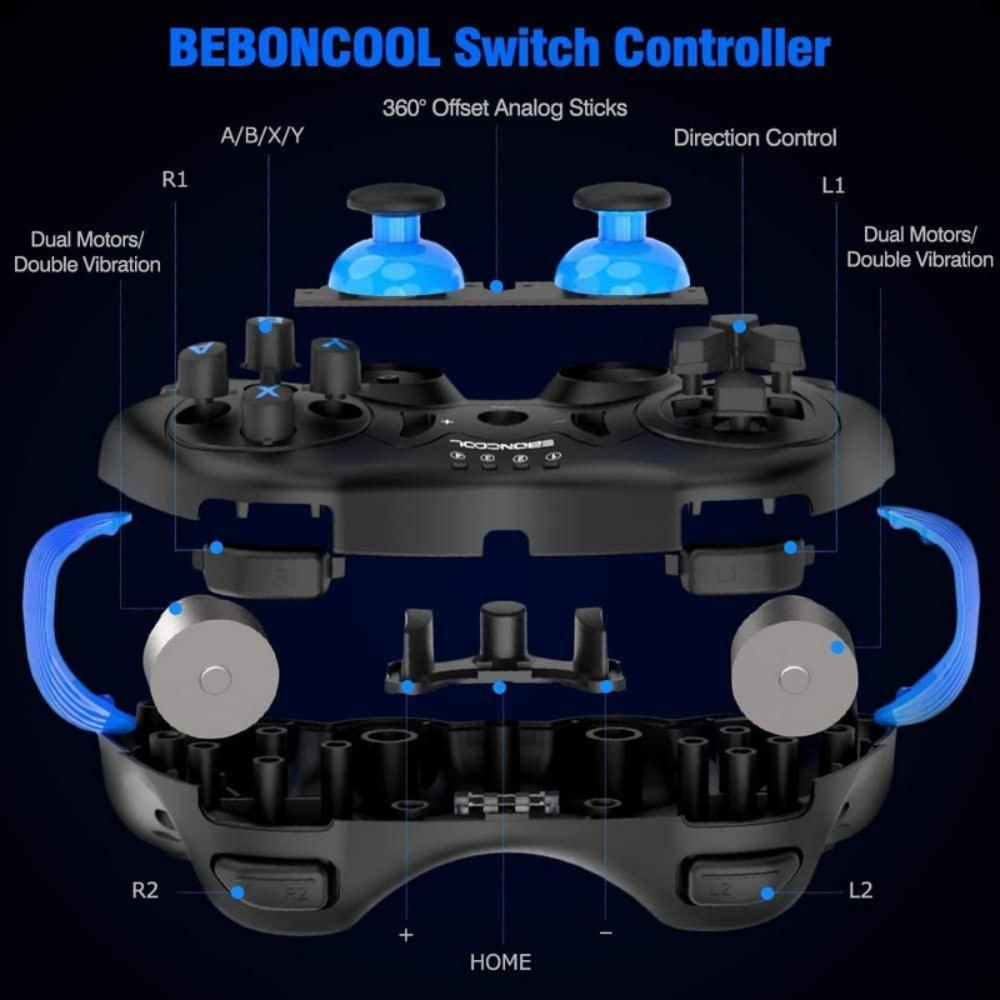 Control Inalámbrico Switch Pro Para Nintendo Switch img #4