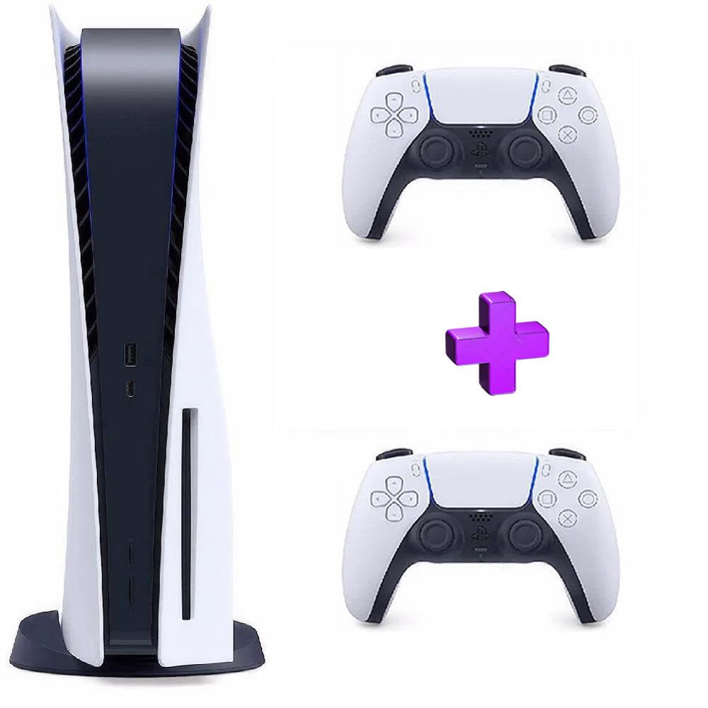 Consola Ps5 Lector de Disco 825 GB Blanca + Control img #1