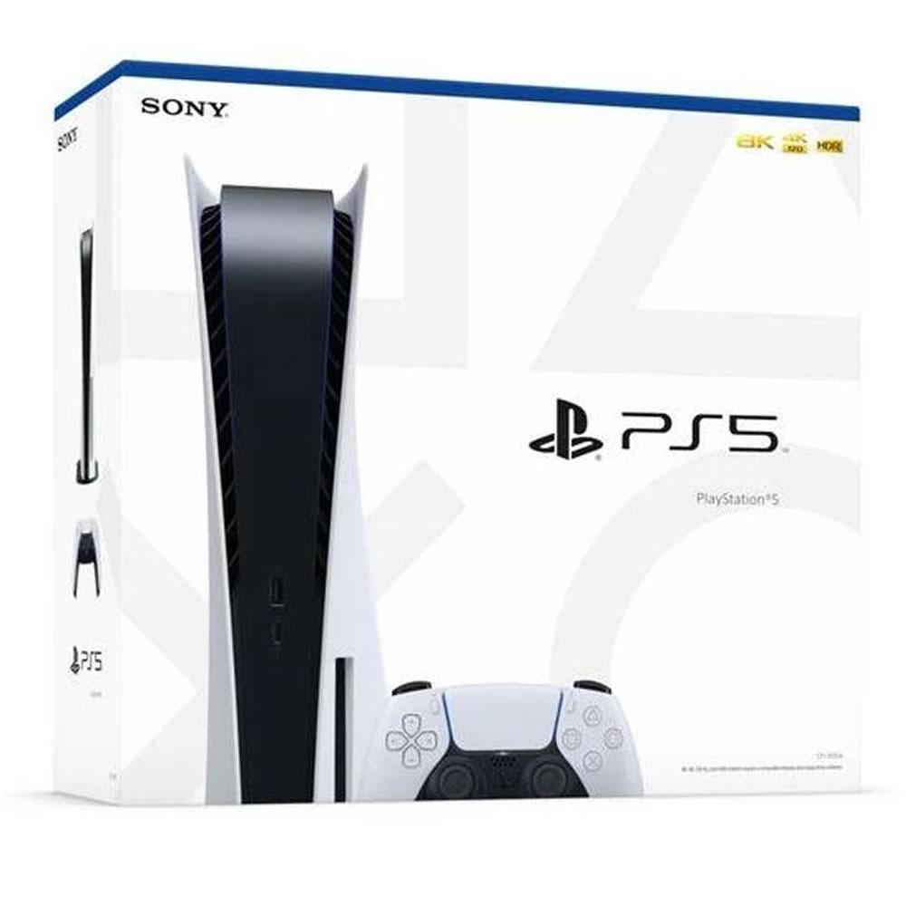 Consola Ps5 Lector de Disco 825 GB Blanca + Control img #2