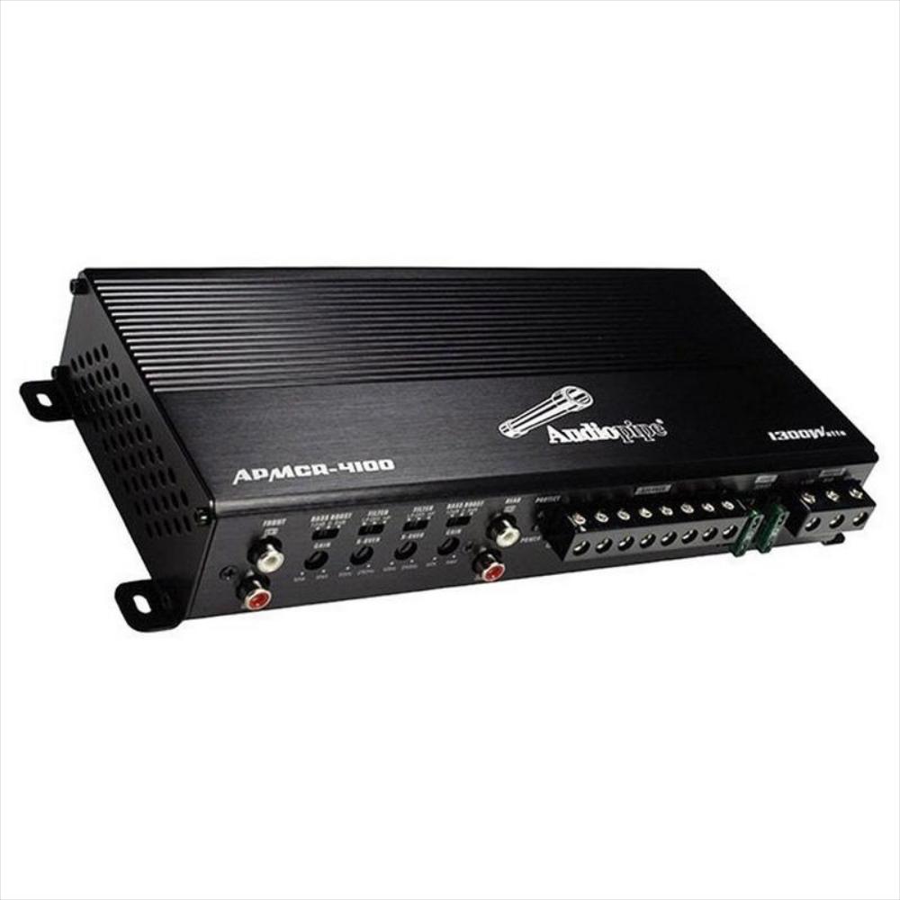 Mini Amplificador Audiopipe 1300w 4ch Clase D