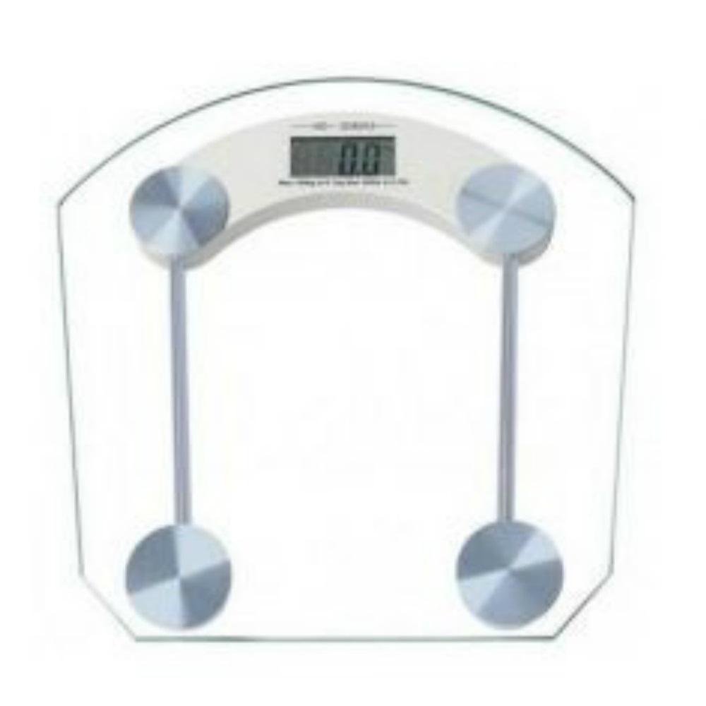 Pesa Personal Vidrio Templado Digital Balanza Resistente Bascula Cuadrada