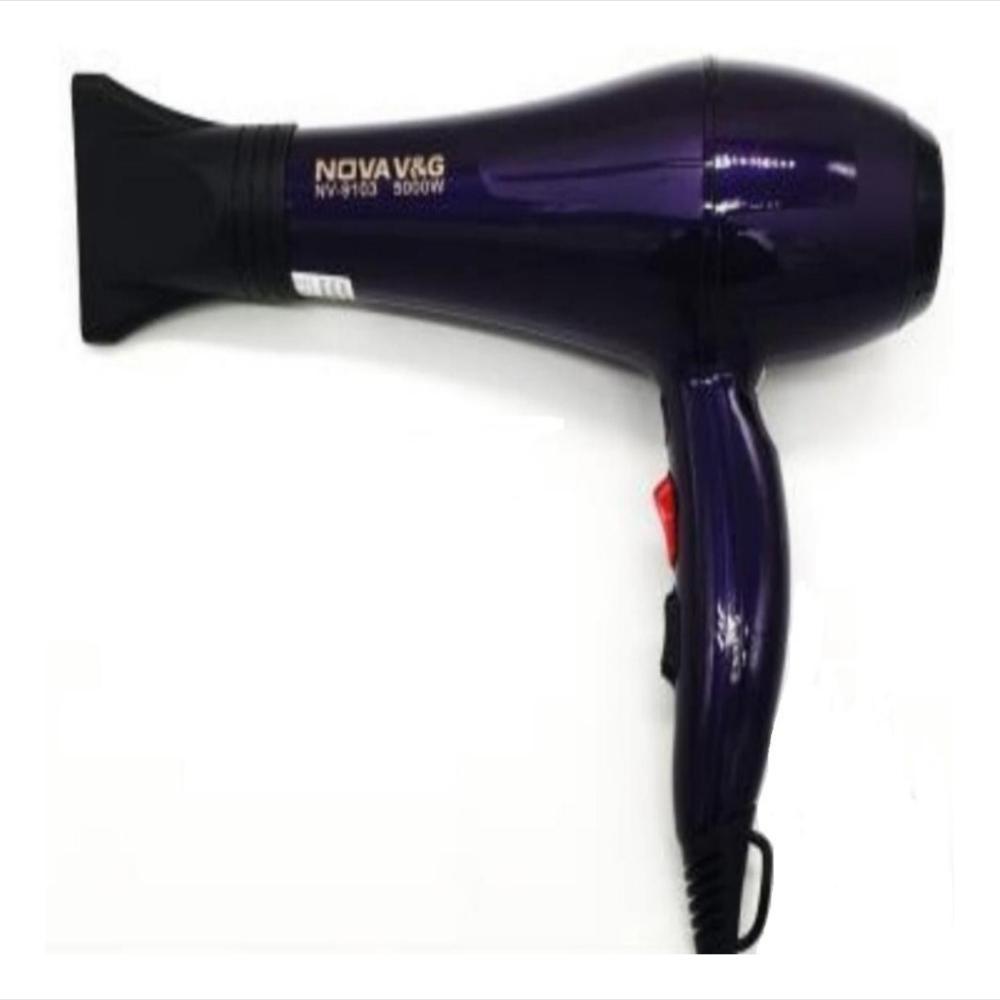 Secador Cabello Profesional New Nova Liviano 5000 W Potente