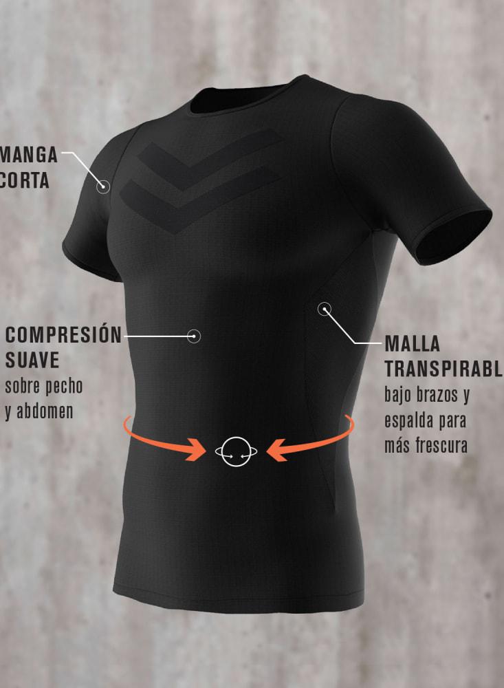 Camiseta de compresion Suave