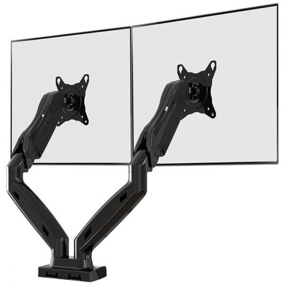 Soporte Doble Pata Monitor 17 A 27 Pulgadas F160 Color Negro