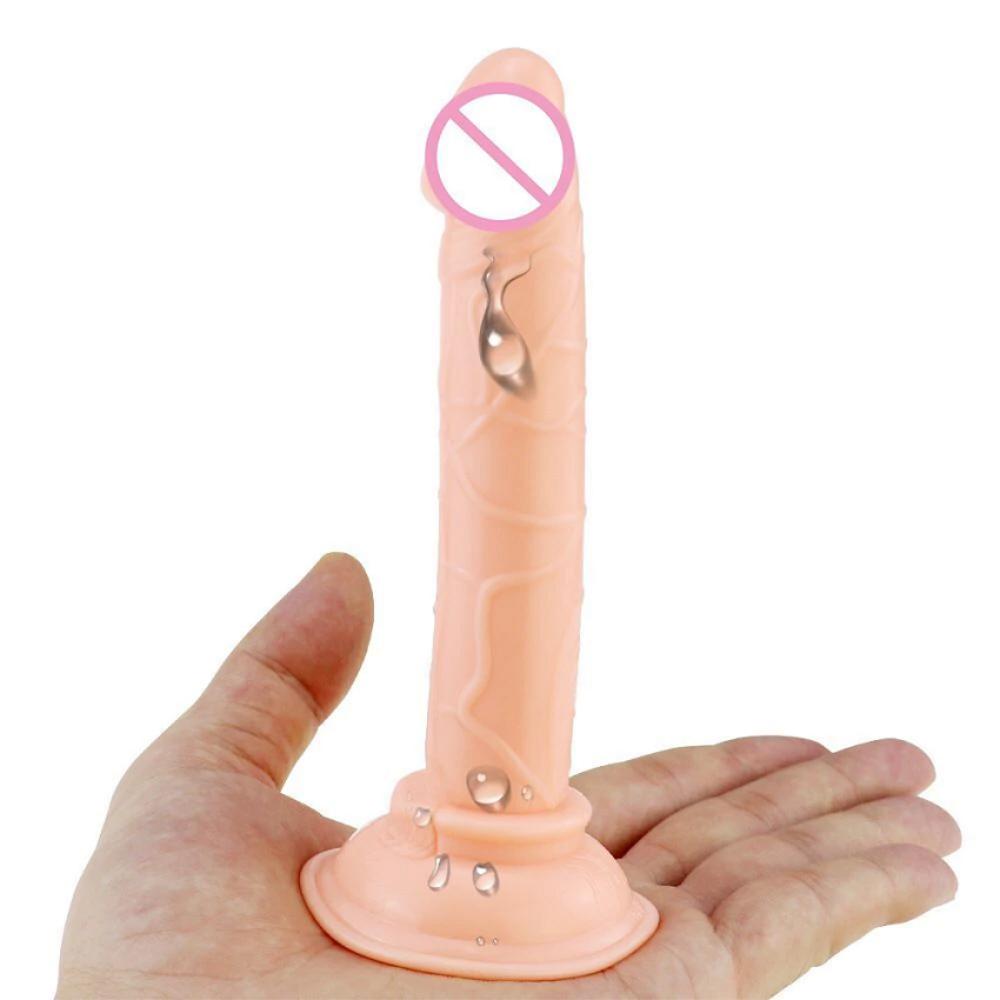 Dildo Consolador Vaginal Silicona Sin Vibración