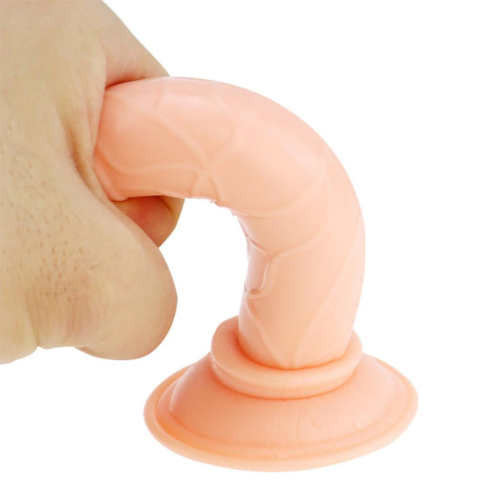 Dildo Consolador Vaginal Silicona Sin Vibración img #5