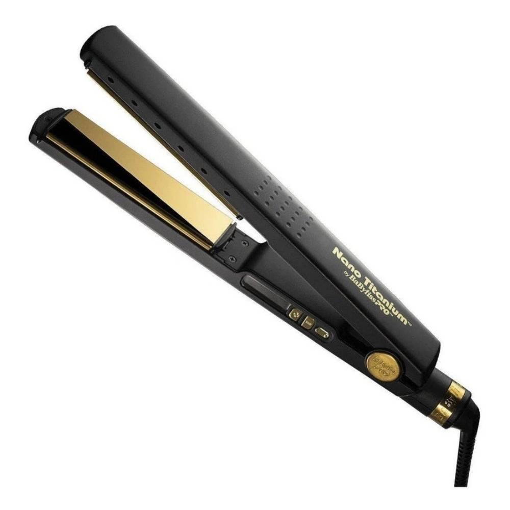 Plancha Babylisspro Nano Titanium Key Elite Edición Especial Negra