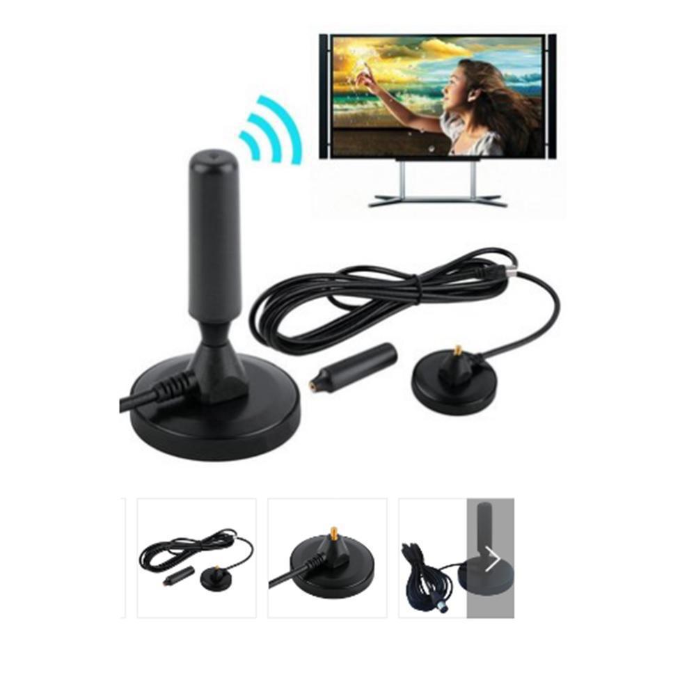 Antena tdt amplificada plana para tv 30dbi con autoadhesivo – Venta Centro