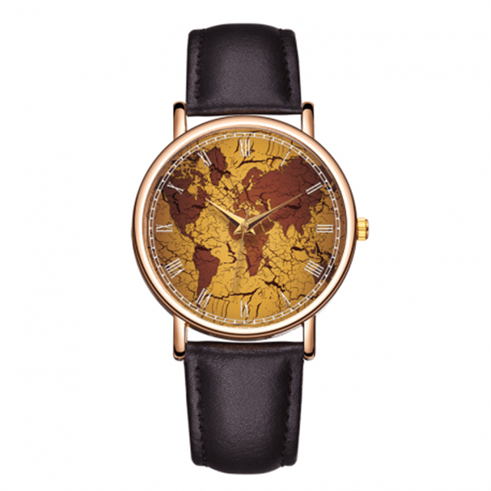 Reloj Mapa Elegante Negro Dayoshop 174D4 img #1