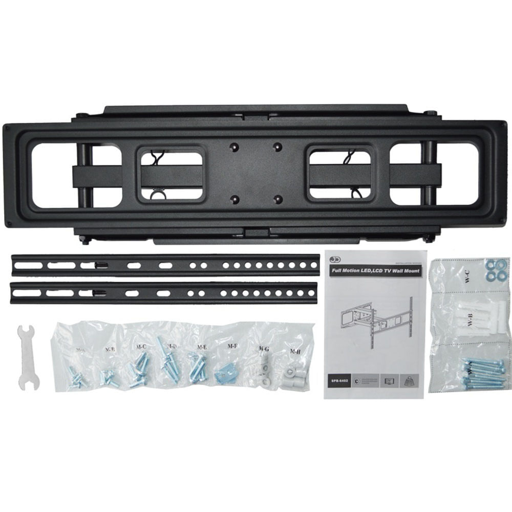 Soporte Pared Doble Brazo Tv 37''»70''/40Kg, Techgo Spb 6402 img #3