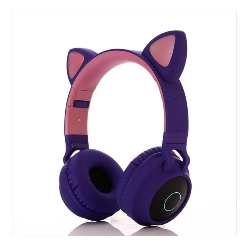 Diadema Audífonos Tipo Gato Bluetooth img #2