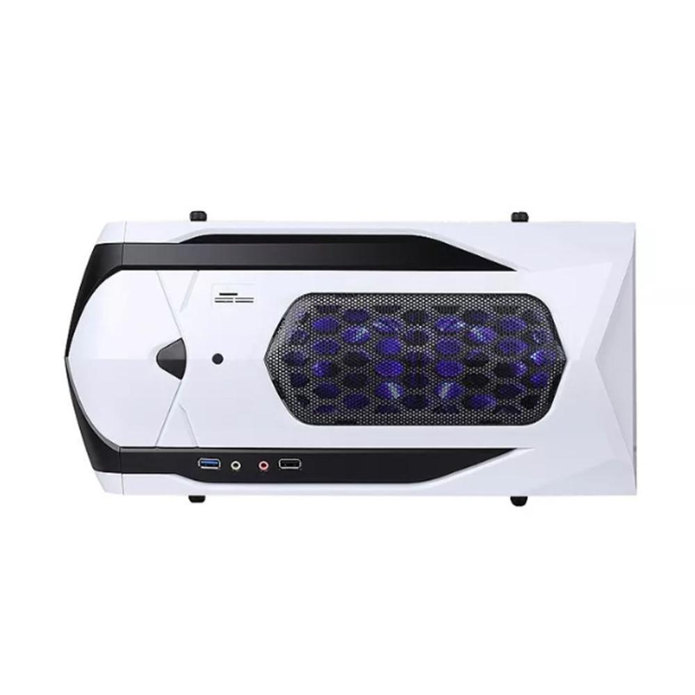 Caja Gabinete Iceberg Crystal G5 Blanco 3 Ventiladores 120mm img #3