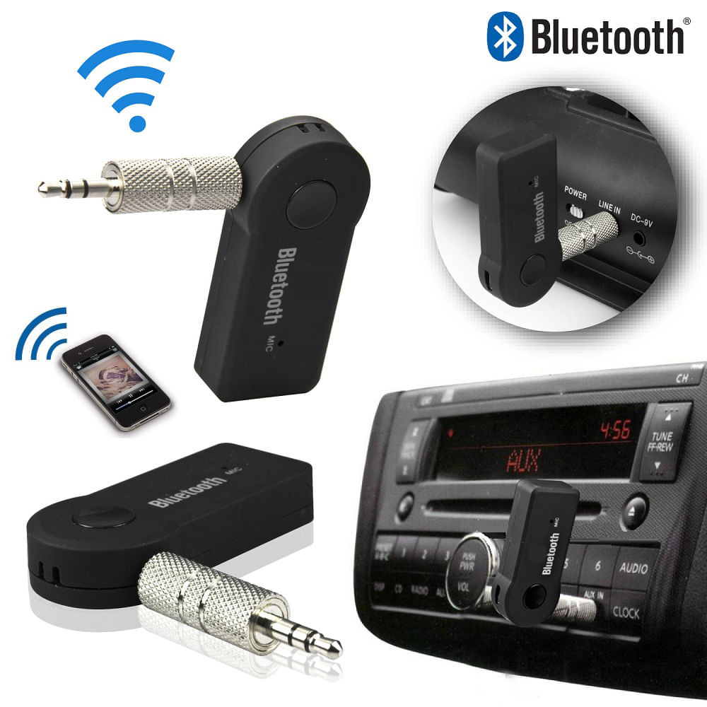 Adaptador / Receptor de audio Bluetooth para coche - Prendeluz