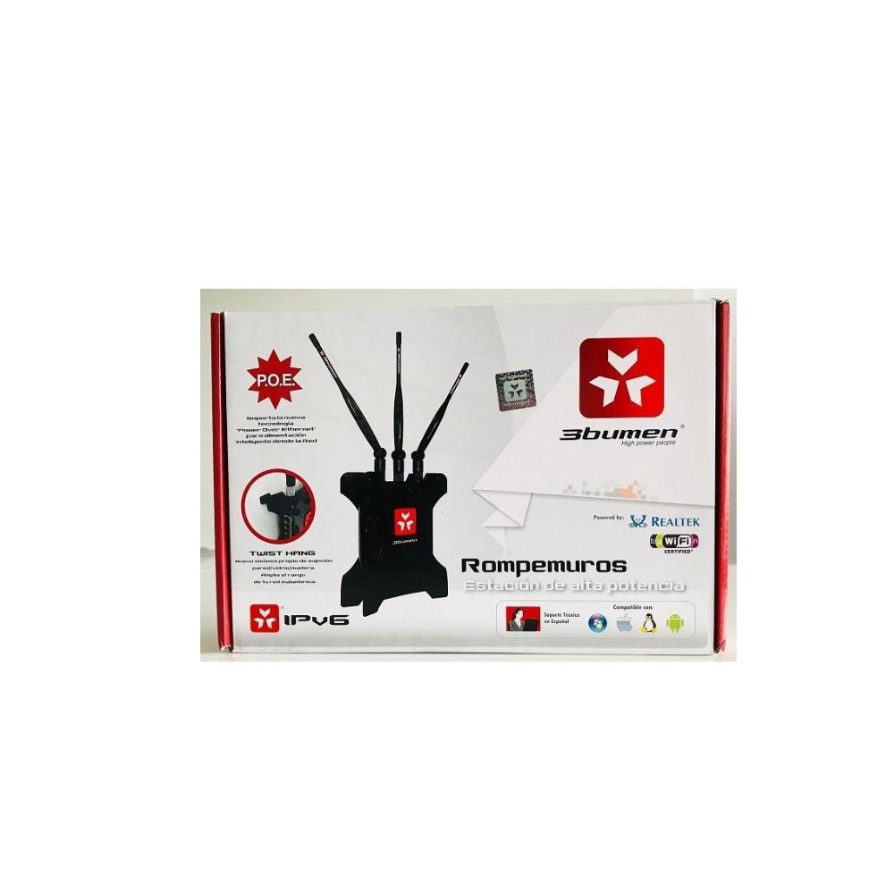Router Rompemuros 3Bumen 3 Antenas - Repetidor Wifi img #3