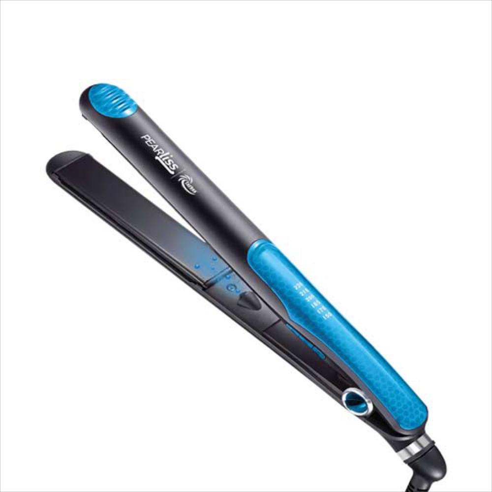 Plancha Para El Pelo Turbox Nt-Pearliss Blue  Temperatura Maxima De 480F°