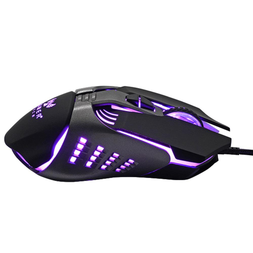 Mouse Usb Gamer 3200 Dpi 7 Botones Gamertech Gt5 img #4