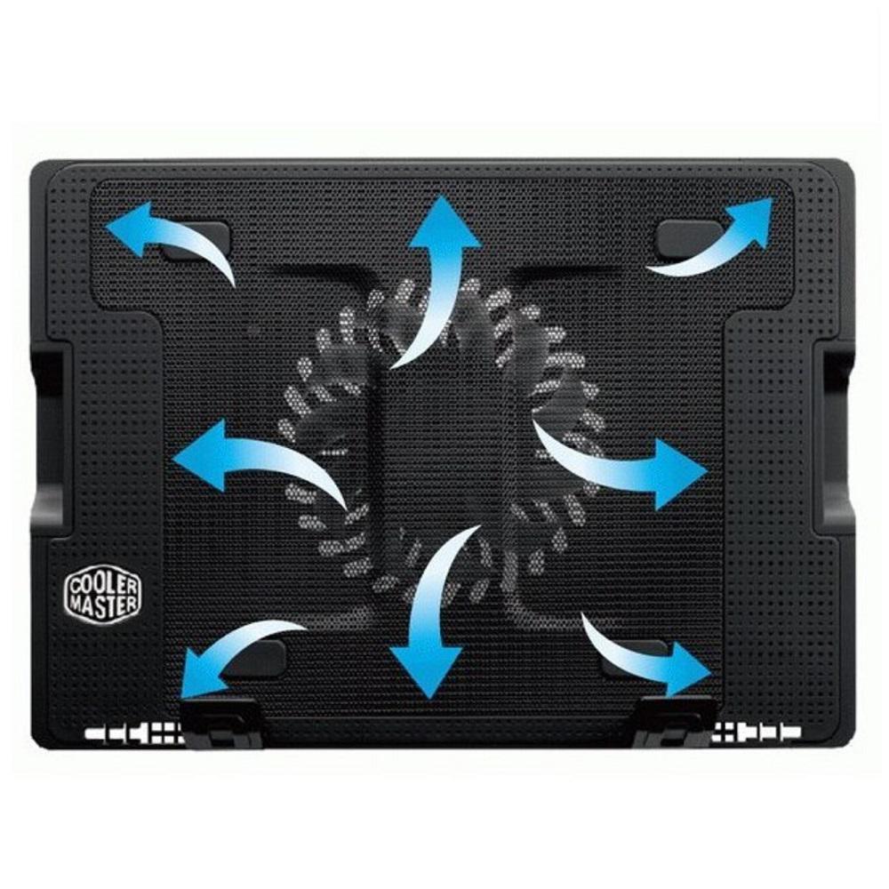 Base Refrigerante 4 Niveles 1 Ventilador 2 Ptos Usb Unitec 2Uak img #2