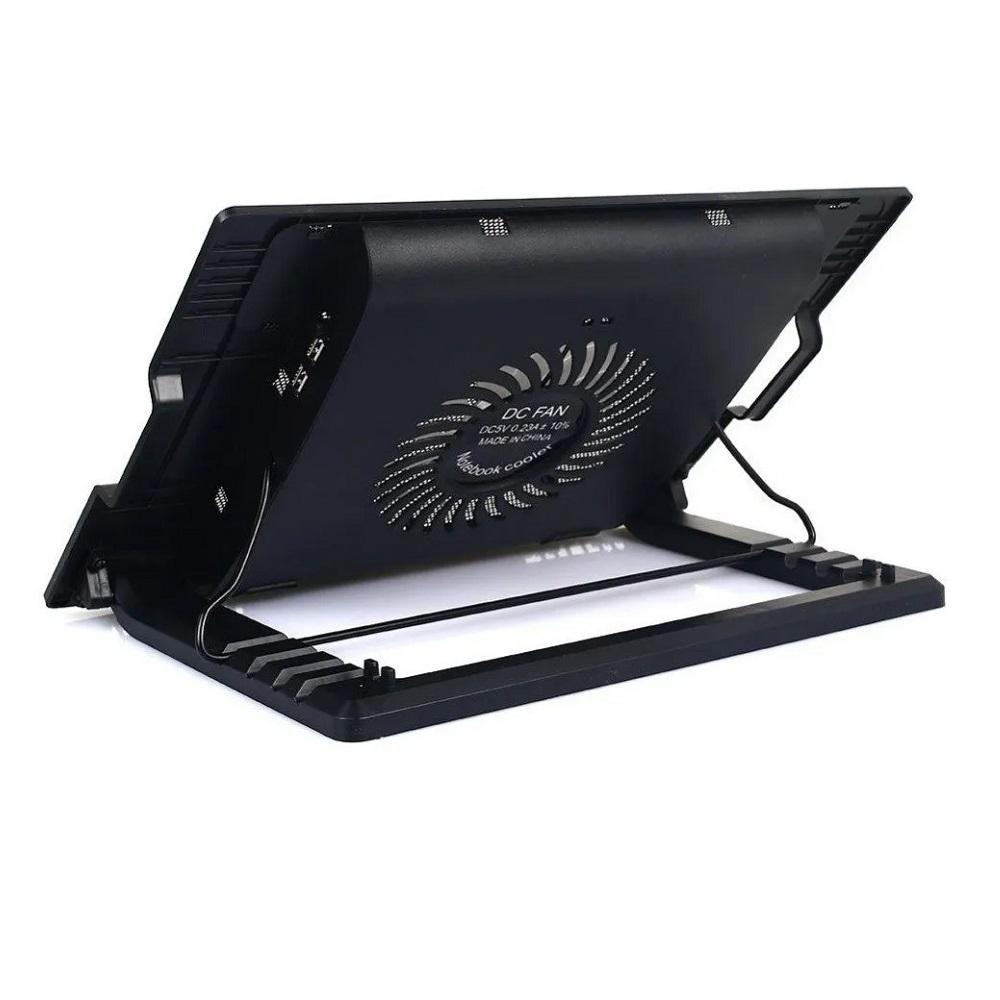 Base Refrigerante 4 Niveles 1 Ventilador 2 Ptos Usb Unitec 2Uak img #4