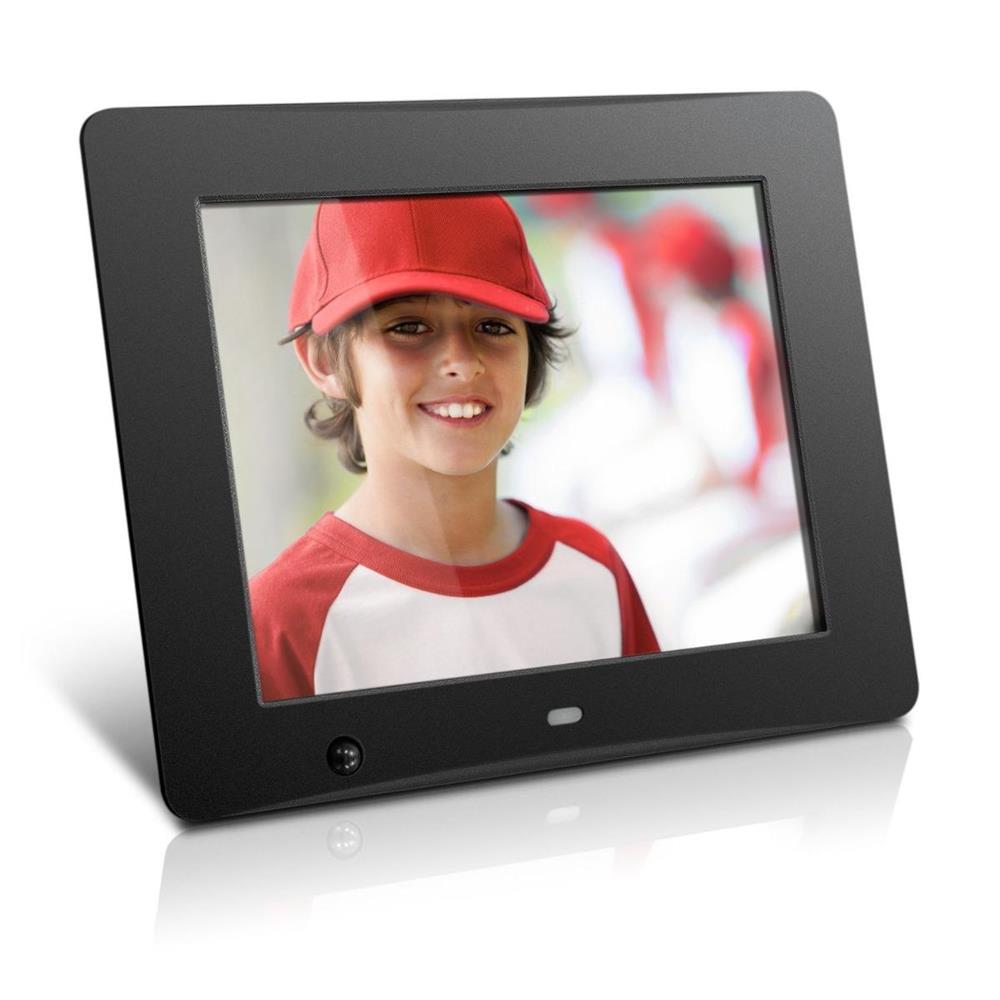 Portaretratos Digital Aluratek 8 pulg Usb Sensor Movimiento