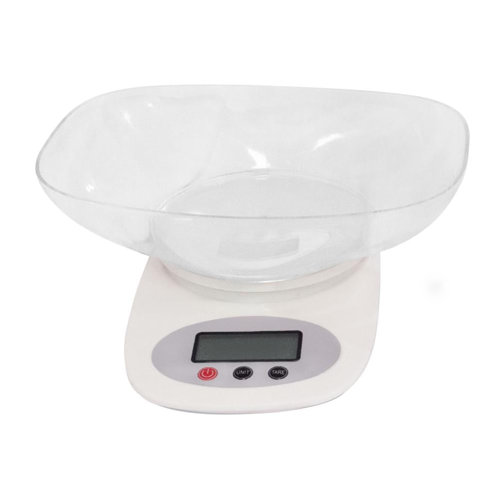 Gramera Bascula Digital 5000Gr Tazón Ovalado