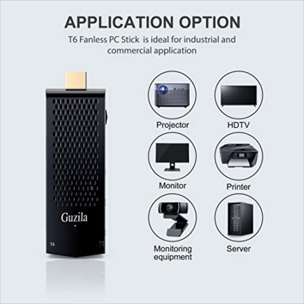 Mini Pc Stick,T6 Intel Atom Z8350 Windows 10 Pro Computer Stick 4Gb Ddr 64Gb img #4