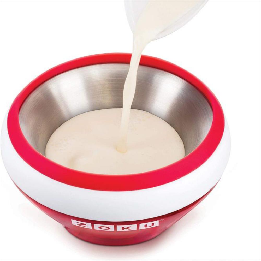 Bowl Con Núcleo De Congelador De Acero Inoxidable Para Helado img #3