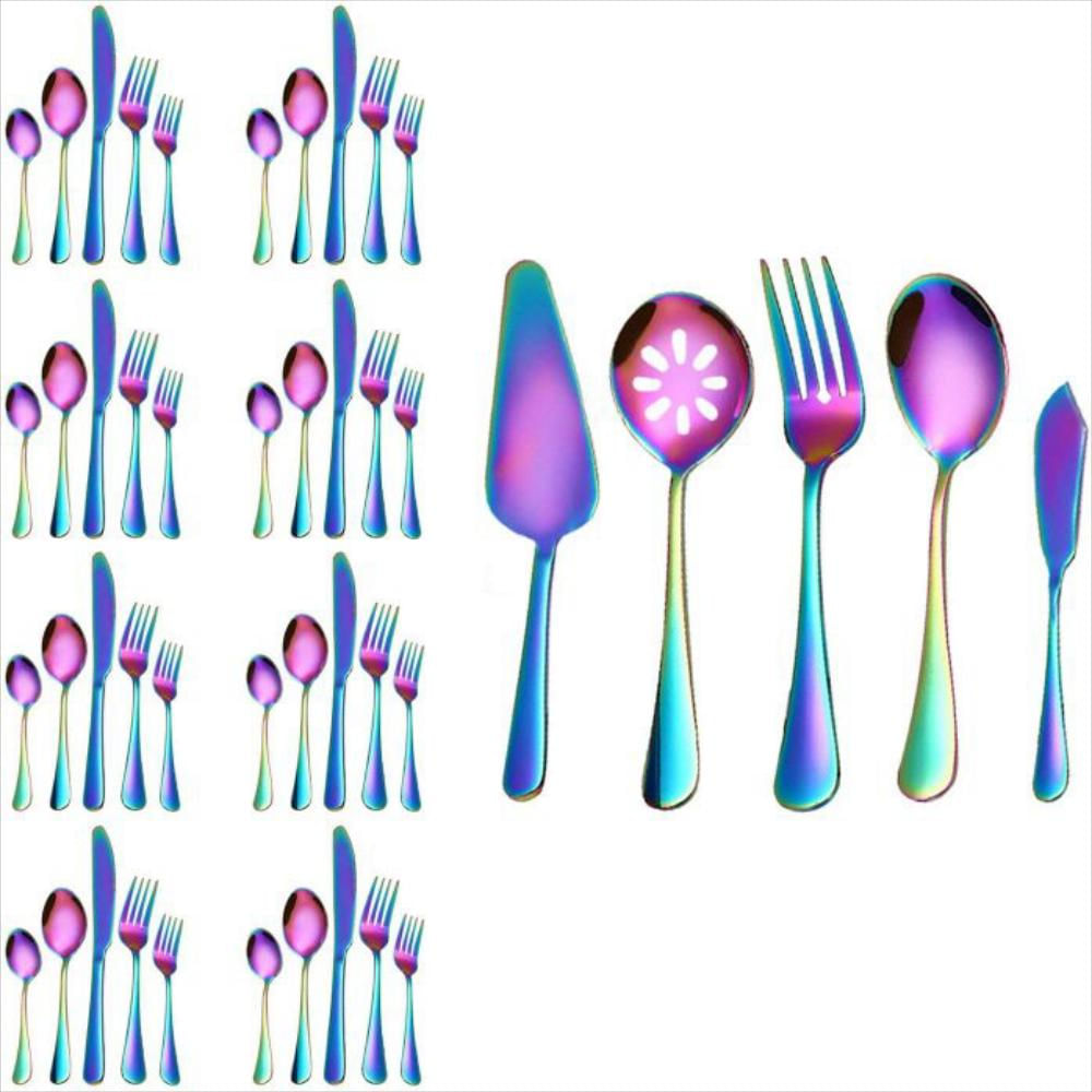 Kit De Cubiertos De Acero Inoxidable Por 45 Piezas img #1