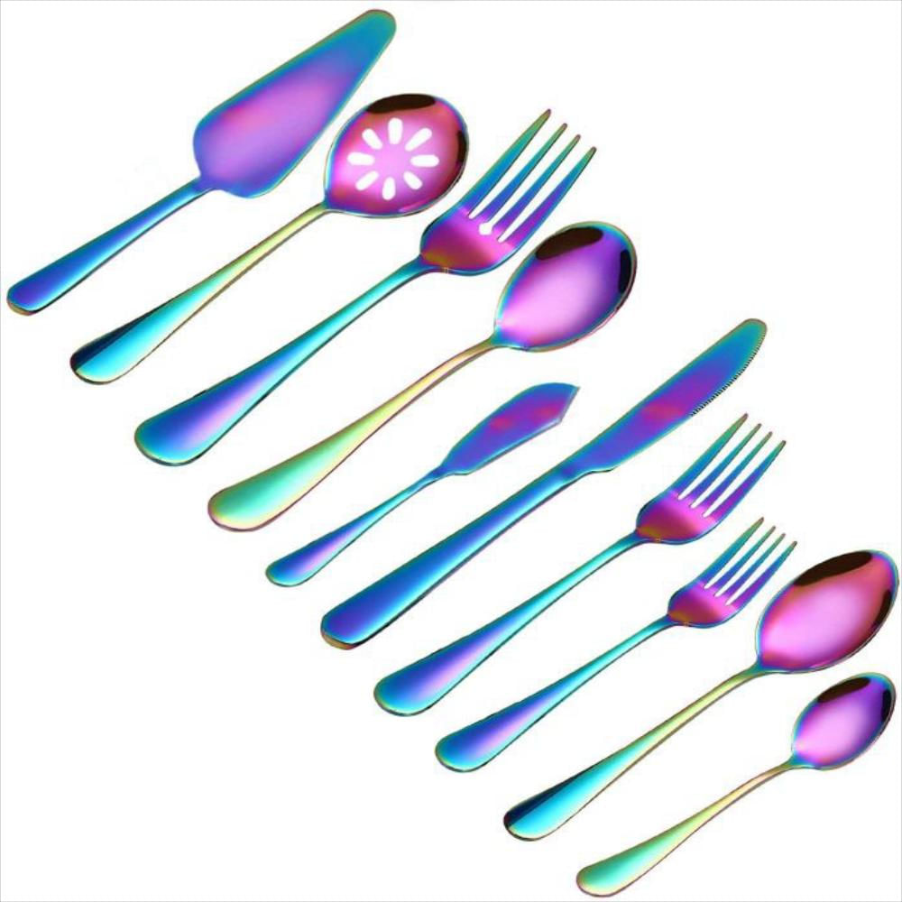 Kit De Cubiertos De Acero Inoxidable Por 45 Piezas img #2