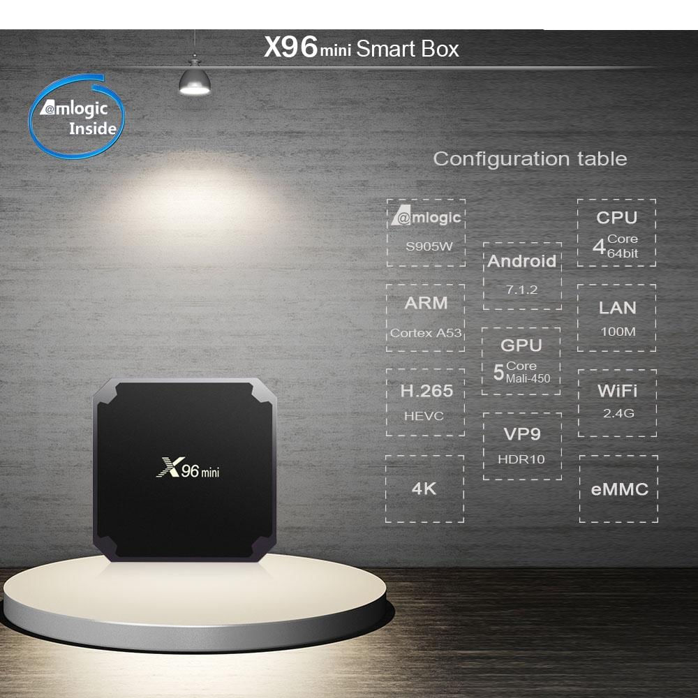 Televisión Inteligente Android 7.1 Set-Top Box Wifi img #4