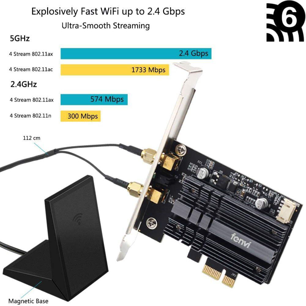 Tarjeta Adaptador Wifi 6 Ax200 Pcie img #3