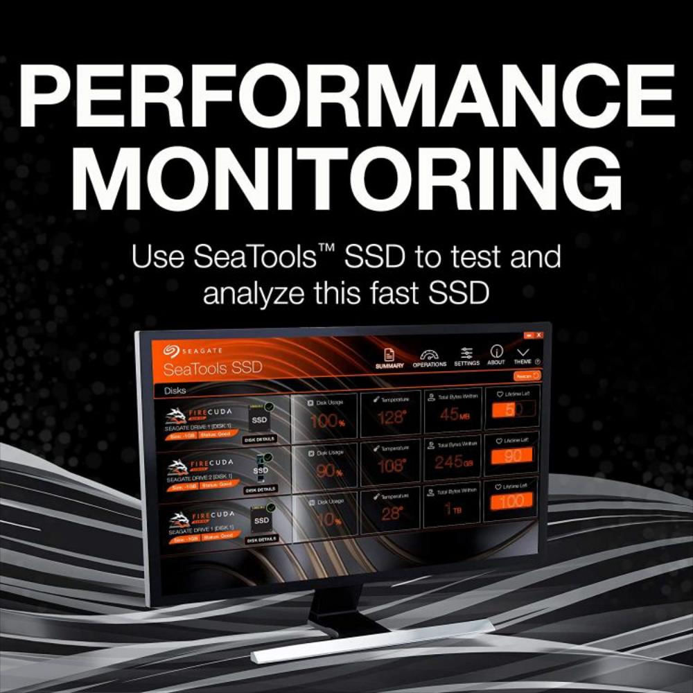 Unidad De Disco Externo De Estado Sólido Seagate Firecuda 120 Ssd 500Gb img #4