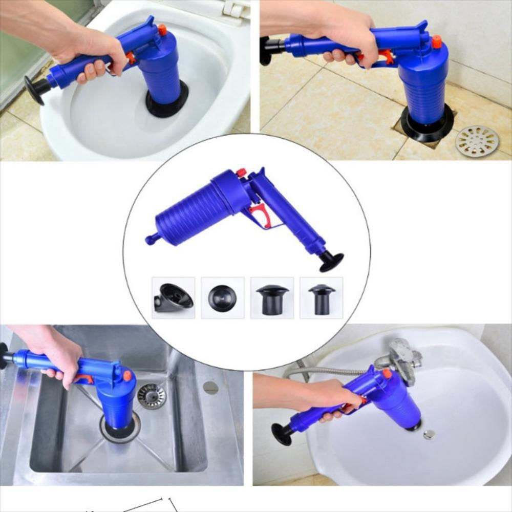 Destapa Cañería Bomba Presión Inodoro Lavaplatos Baño Desagües img #2