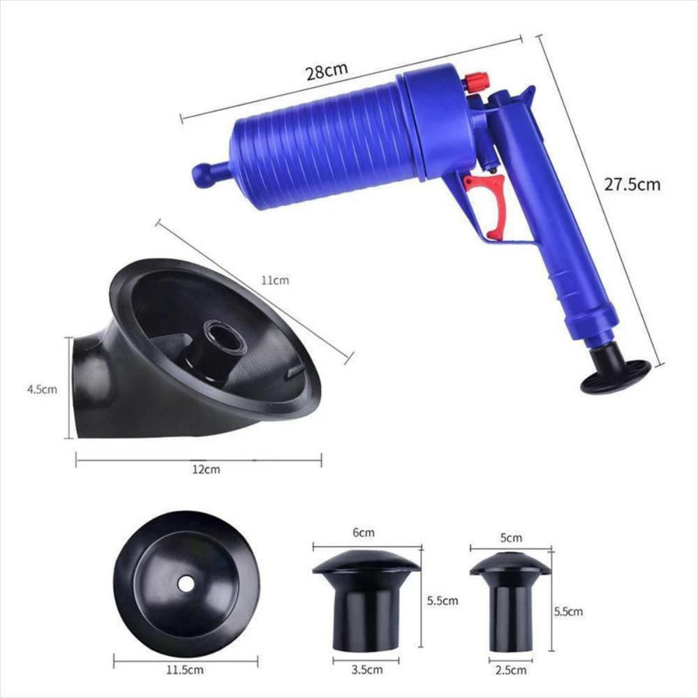 Destapa Cañería Bomba Presión Inodoro Lavaplatos Baño Desagües img #4