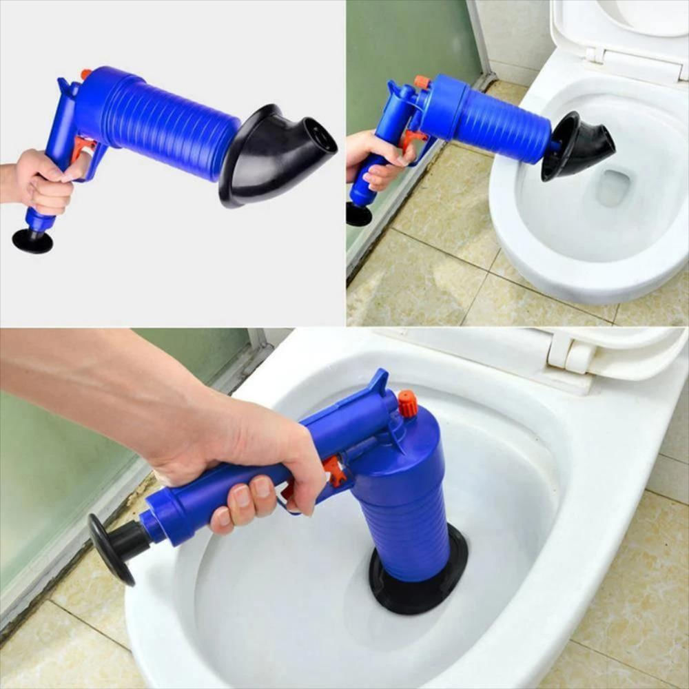 Destapa Cañería Bomba Presión Inodoro Lavaplatos Baño Desagües img #5