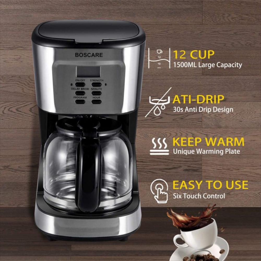 Cafetera Programable De Goteo Con Apagado Automático img #3