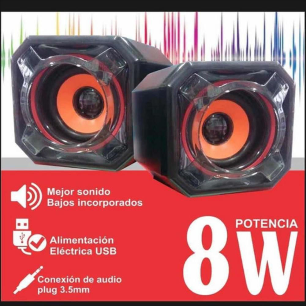 Parlante Para Pc Wit Extreme Para Mac Y Pc 2.0 3.5Mm / Usb img #2