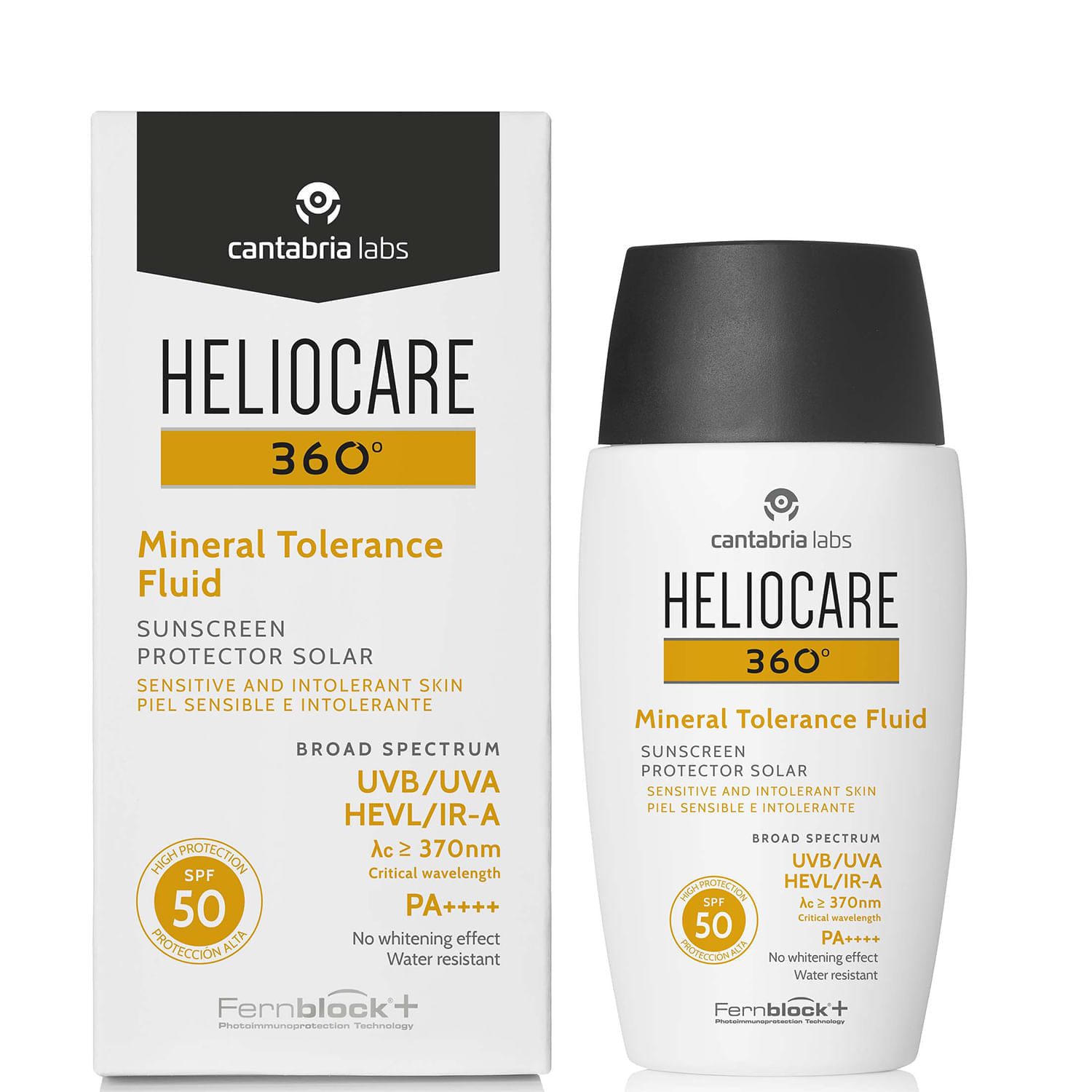 Heliocare 360° Mineral Tolerance Fluid Spf50 - Cantabria Labs
