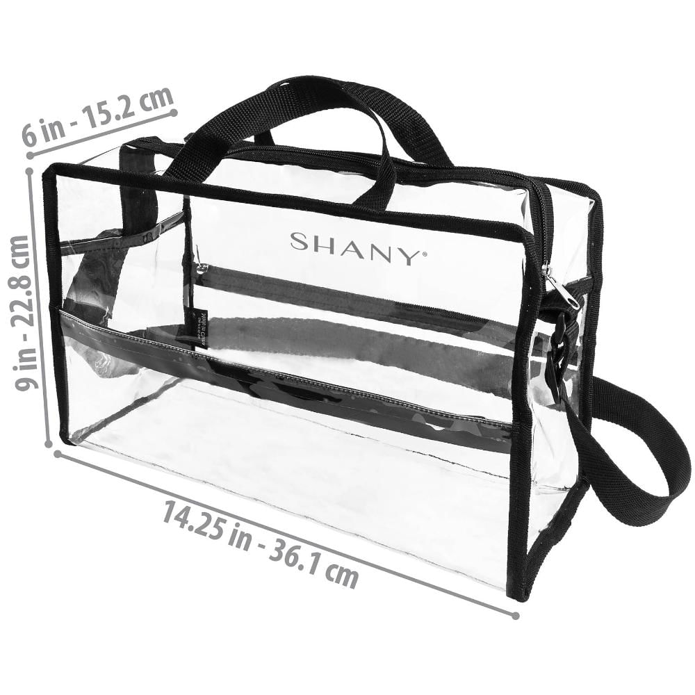 Bolsa De Mano De Viaje Resistente Al Agua De Pvc Transparente Shany img #4