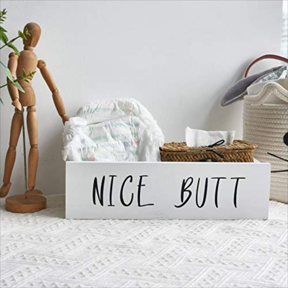 Bonita Caja De Madera Con Estilo Rústico Y Campestre Para Baño, img #3