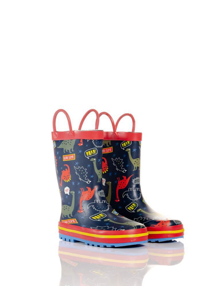 Botas de best sale plastico para niño