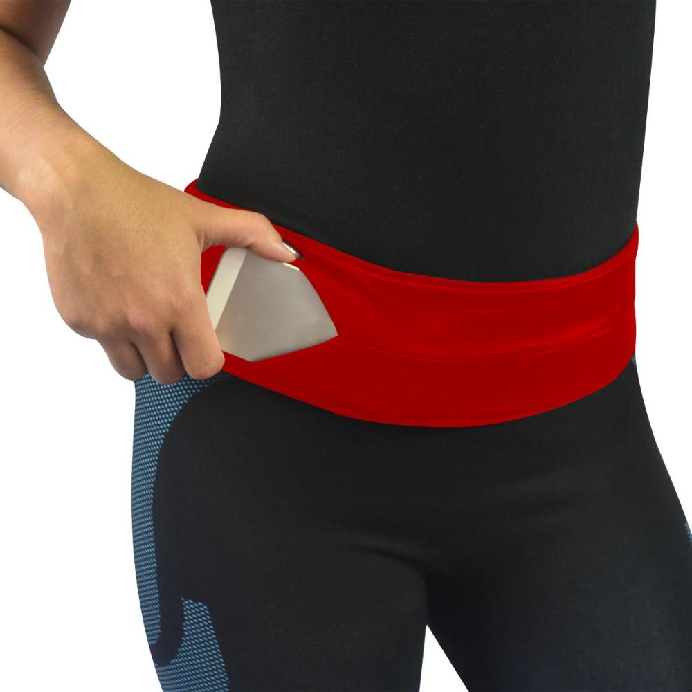 Riñonera Cinturón Deportivo Celular Canguro Impermeable Negro Xs/S img #4