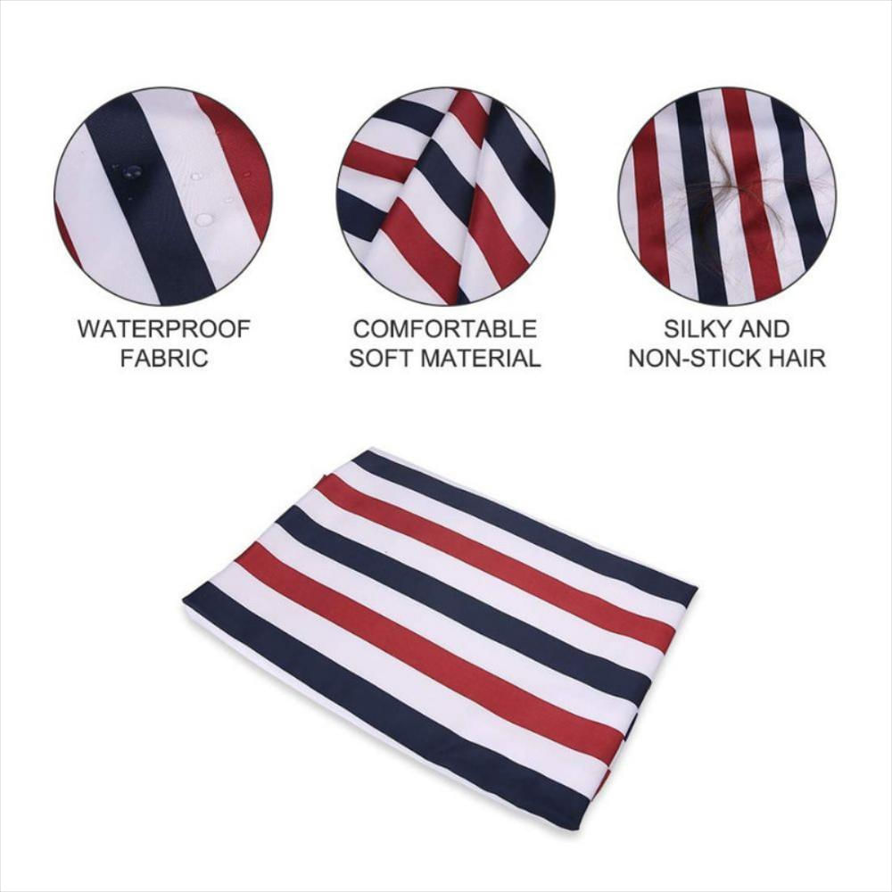 Capa De Peluquería Impermeable Ajustable Con Cierre 128X152 img #2
