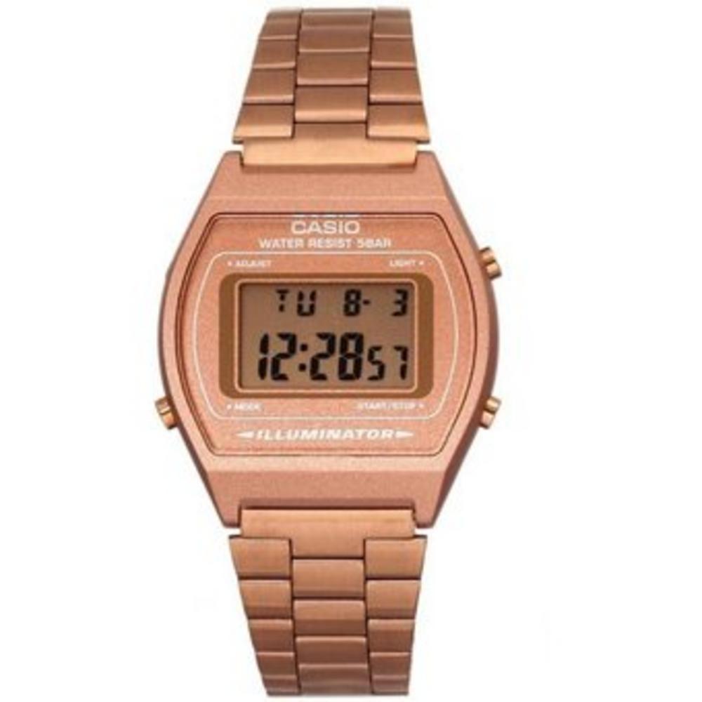 Reloj Casio B-640WC-5A Digital Oro Rosa Para Mujer