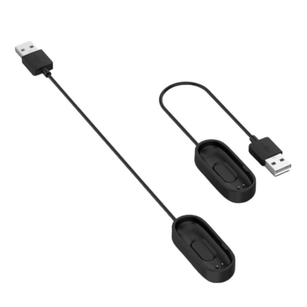  MiPhee - Paquete de 2 cables de carga para reloj inteligente Xiaomi  4 de carga USB Mi Band 4, 0.65 pies + 3.3 pies : Electrónica