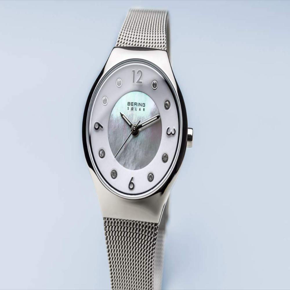 exito.com | Reloj Solar Para Mujer Con Correa De Acero Inoxidabl | Éxito
