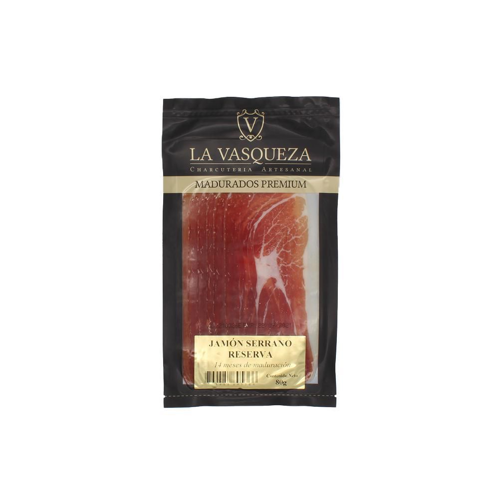 Jamon serrano reserva LA VASQUEZA 80 g