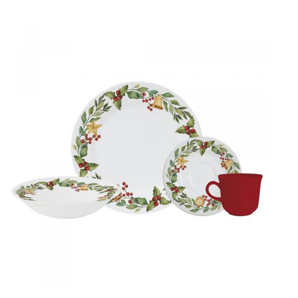 Vajilla Corona Bell 4P X 16 P