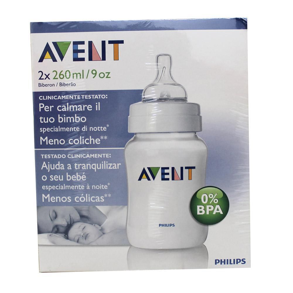 Tetero 9 Oz 260 Ml X2 AVENT SCF683/27 img #2