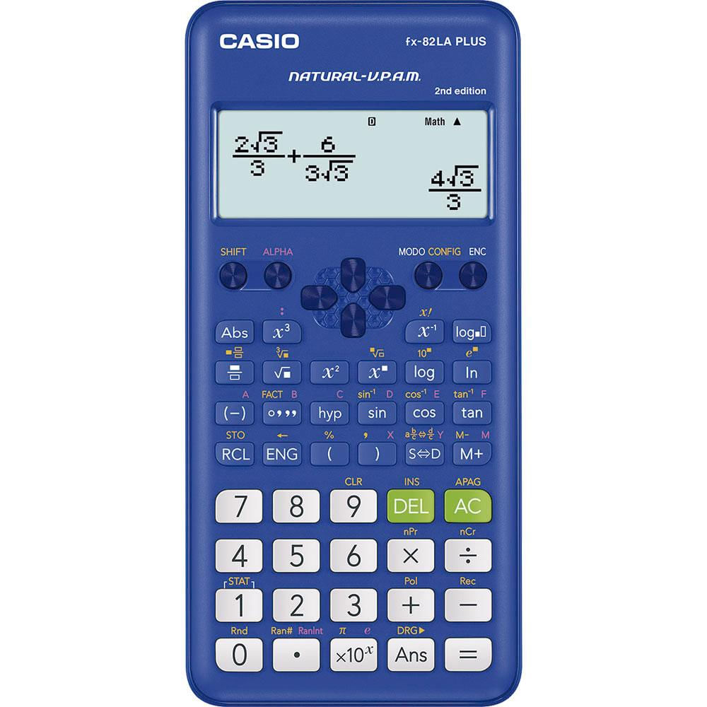 Calculadora Cientifica Casio Calculo 4 Lineas Fx 82La Plus